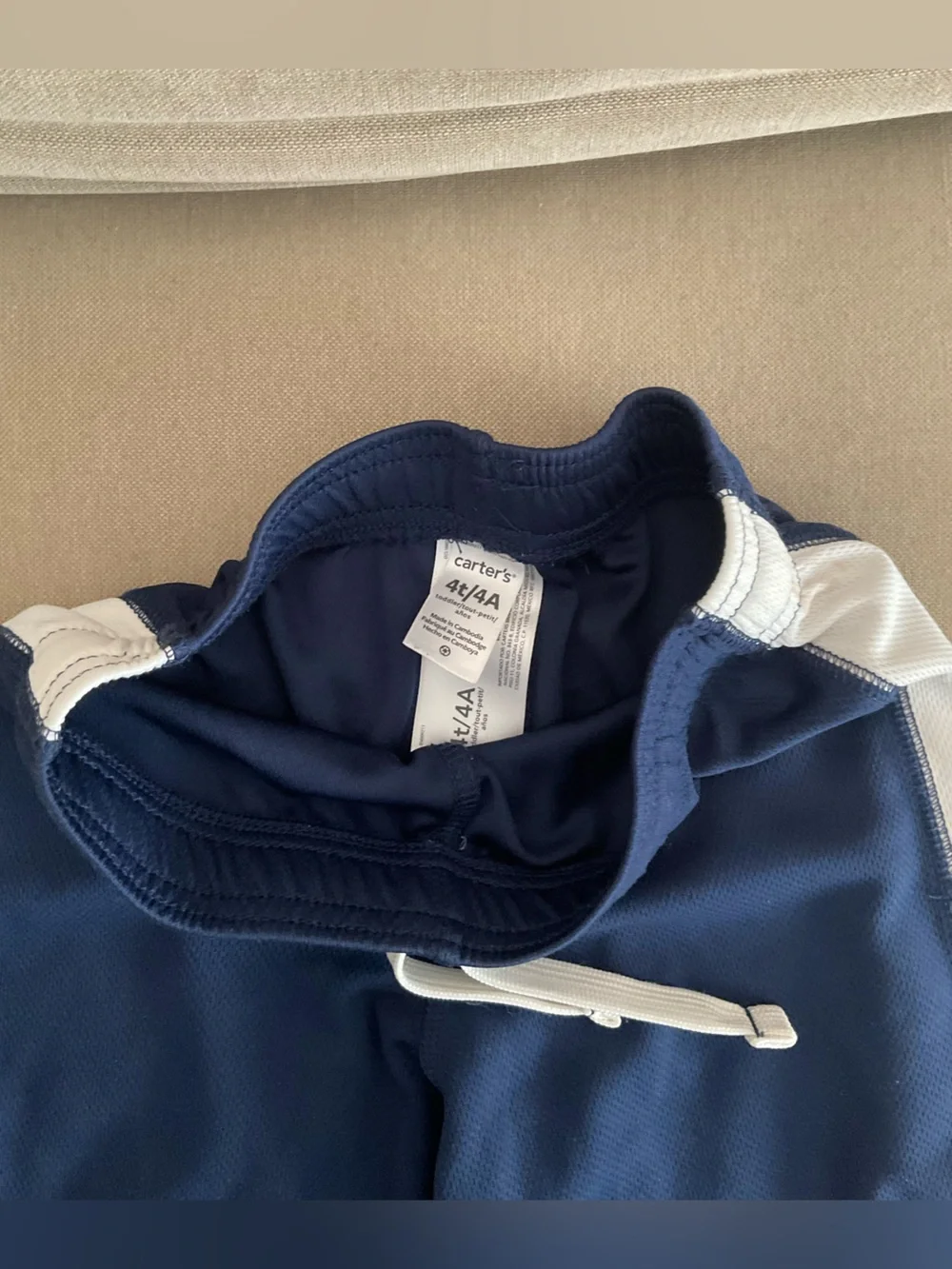 Carter's Navy Athletic Shorts Toddler 4T